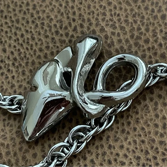 Vintage Silver Metal Chain Belly Waist Belt - Picture 7 of 13